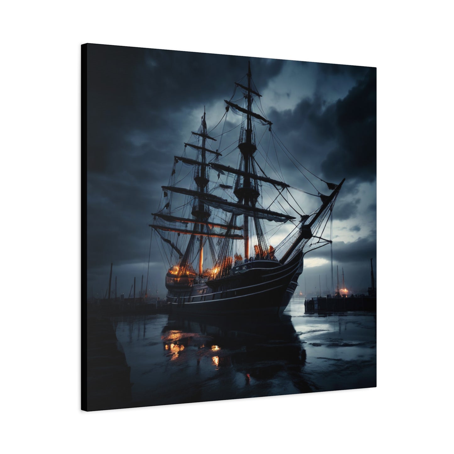 Nautical Canvas Art, Maritime Wall Decor, Boat Lover Gift, Coastal Home Decoration, Unique Gift for Ocean Enthusiasts