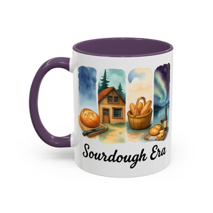 Sourdough Era Coffee Mug, Whimsical Kitchen Decor, Baker Gift, Coffee Lover's Delight, Unique Ceramic Mug, Homestead, Sourdough Starter