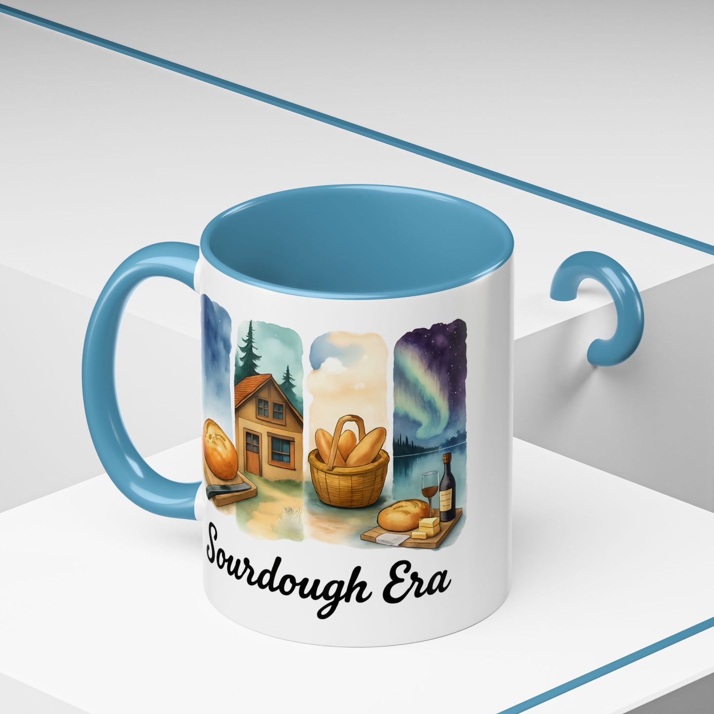 Sourdough Era Coffee Mug, Whimsical Kitchen Decor, Baker Gift, Coffee Lover's Delight, Unique Ceramic Mug, Homestead, Sourdough Starter