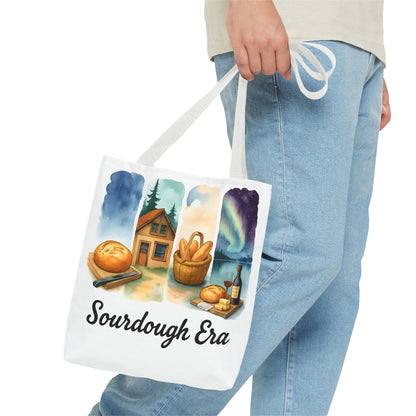 Sourdough Era Tote Bag - Artisan Bread Lovers, Farmers Market, Cooking Enthusiasts, Gift for Bakers, Sourdough Starter, Homestead