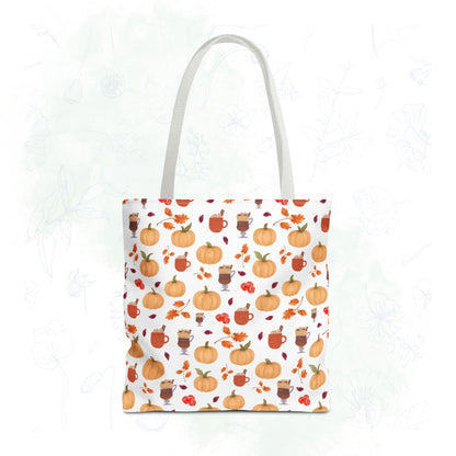 Autumn Harvest Tote Bag, Fall Accessories, Pumpkin Tote, Seasonal Shopping Bag, Thanksgiving Gift, Homestead Tote Bag