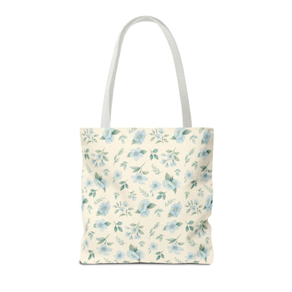 Floral Tote Bag, Stylish Shopper Bag, Reusable Grocery Tote, Floral Print Accessory, Ideal Gift for Her