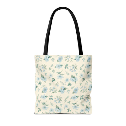 Floral Tote Bag, Stylish Shopper Bag, Reusable Grocery Tote, Floral Print Accessory, Ideal Gift for Her