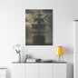 Mysterious Ship Canvas Wall Art, Nautical Decor for Home, Pirate Art, Ocean Inspired, Gift for Sailors