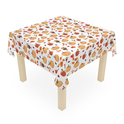 Autumn Harvest Tablecloth | Thanksgiving Decor, Cozy Fall Gatherings, Seasonal Dining, Homestead Decor