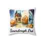Sourdough Era Pillow, Cozy Home Decor, Bread Lover Gift, Farmhouse Accent, Kitchen Decoration. Homestead Gift,