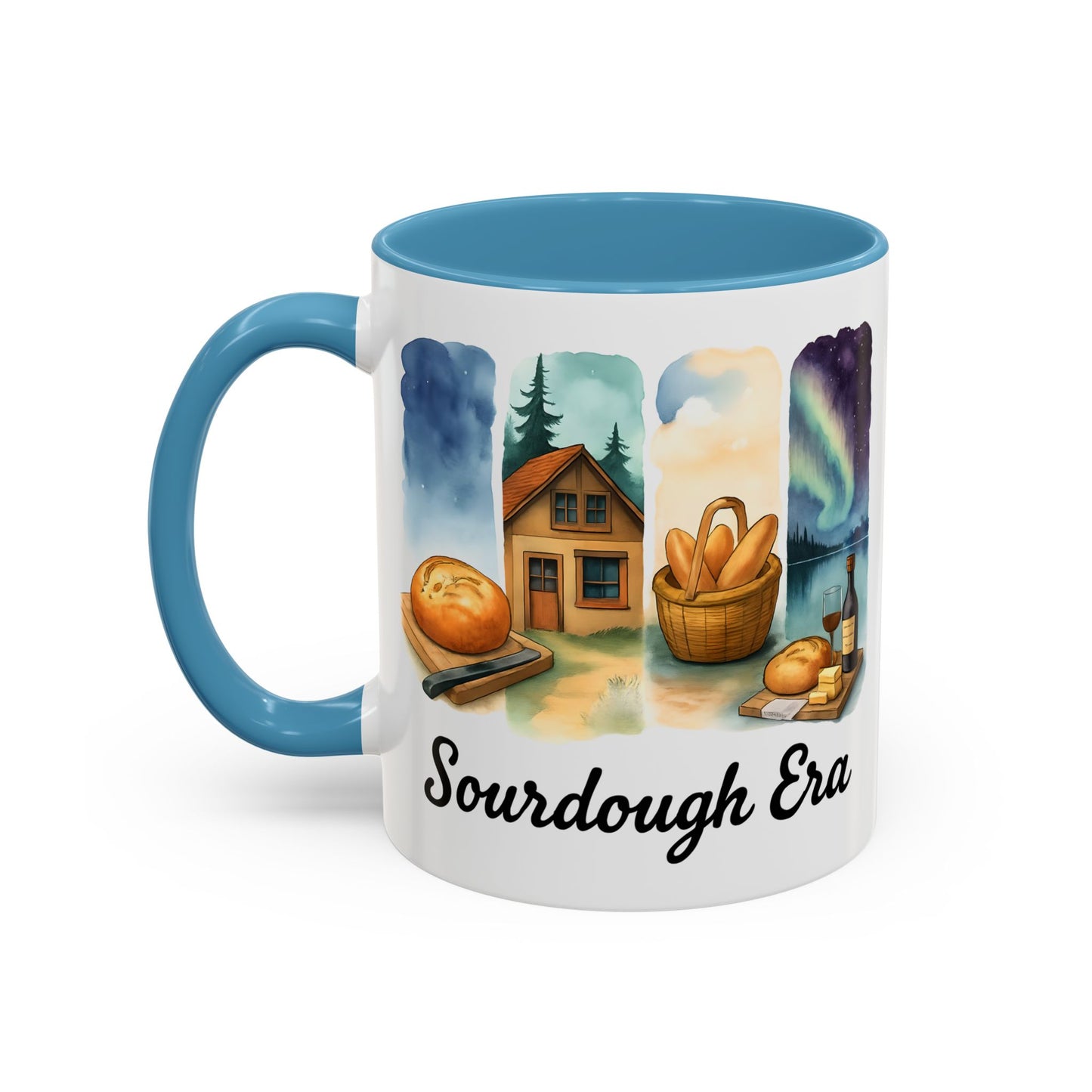 Sourdough Era Coffee Mug, Whimsical Kitchen Decor, Baker Gift, Coffee Lover's Delight, Unique Ceramic Mug, Homestead, Sourdough Starter