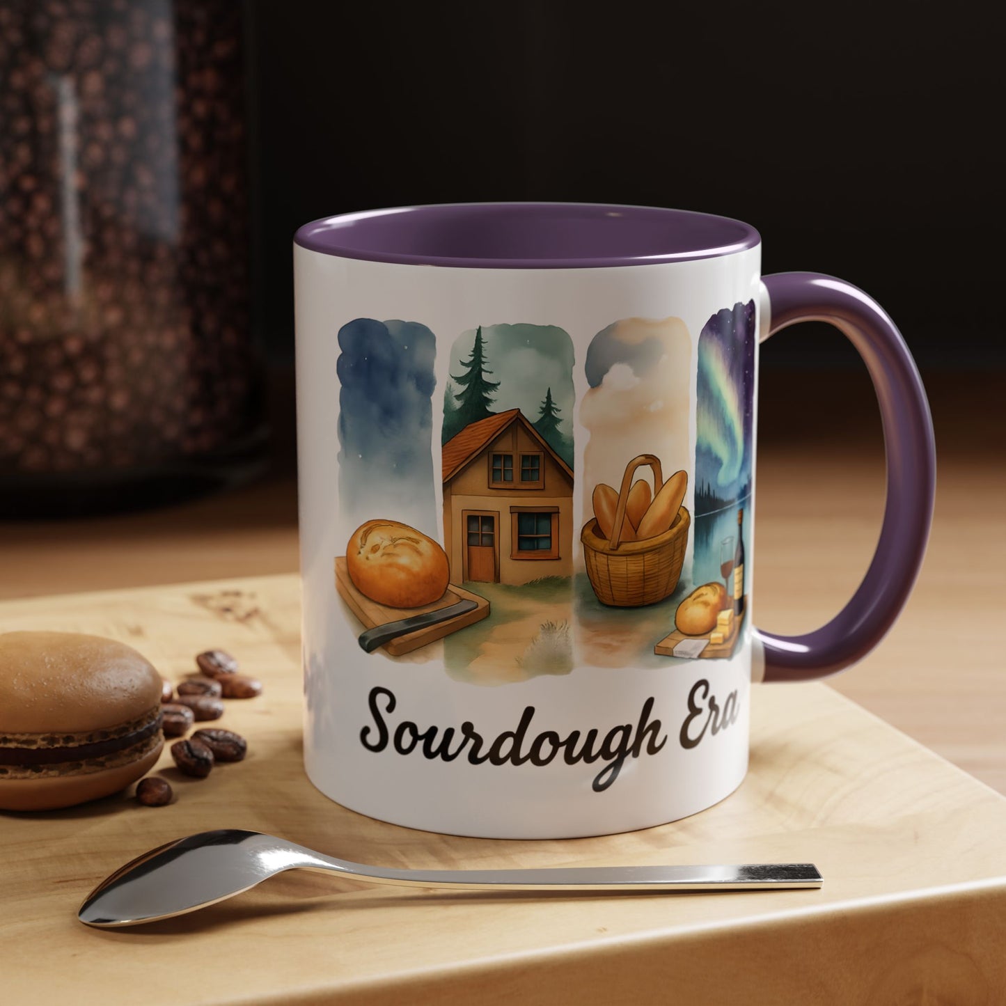 Sourdough Era Coffee Mug, Whimsical Kitchen Decor, Baker Gift, Coffee Lover's Delight, Unique Ceramic Mug, Homestead, Sourdough Starter