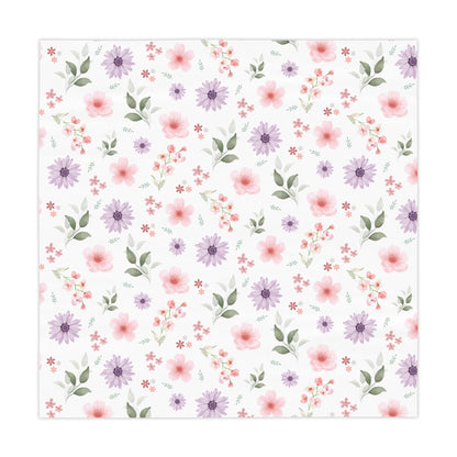 Floral Tablecloth Decor - Elegant Dining Essential for Parties, Picnics, Weddings, Home Decor, Table Covering