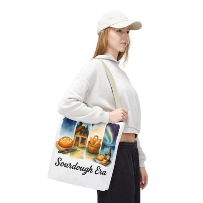 Sourdough Era Tote Bag - Artisan Bread Lovers, Farmers Market, Cooking Enthusiasts, Gift for Bakers, Sourdough Starter, Homestead
