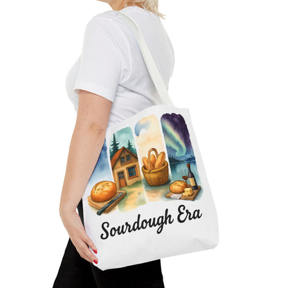 Sourdough Era Tote Bag - Artisan Bread Lovers, Farmers Market, Cooking Enthusiasts, Gift for Bakers, Sourdough Starter, Homestead