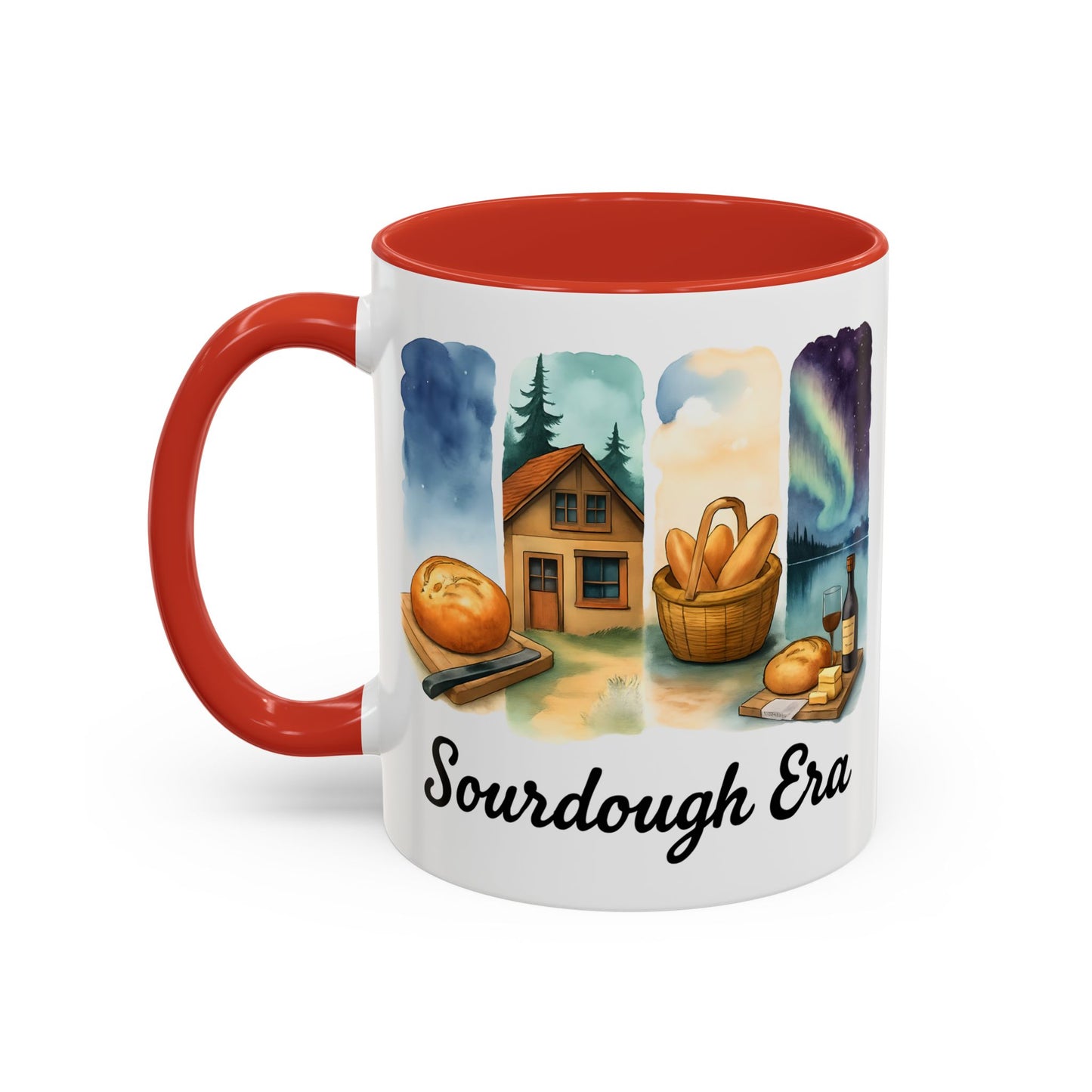Sourdough Era Coffee Mug, Whimsical Kitchen Decor, Baker Gift, Coffee Lover's Delight, Unique Ceramic Mug, Homestead, Sourdough Starter