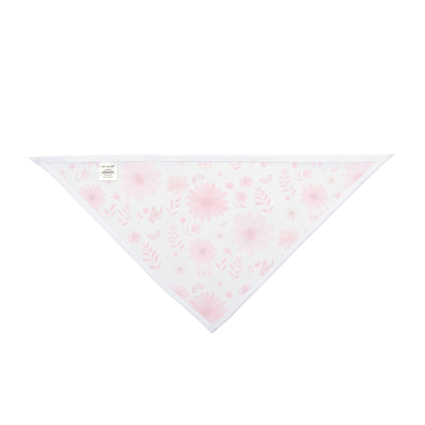 Floral Pet Bandana | Cute Dog Accessory for Spring, Pet Gift, Flower Pattern Dog Scarf, Pet Fashion, Dog Bandana
