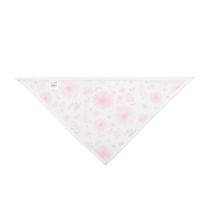 Floral Pet Bandana | Cute Dog Accessory for Spring, Pet Gift, Flower Pattern Dog Scarf, Pet Fashion, Dog Bandana