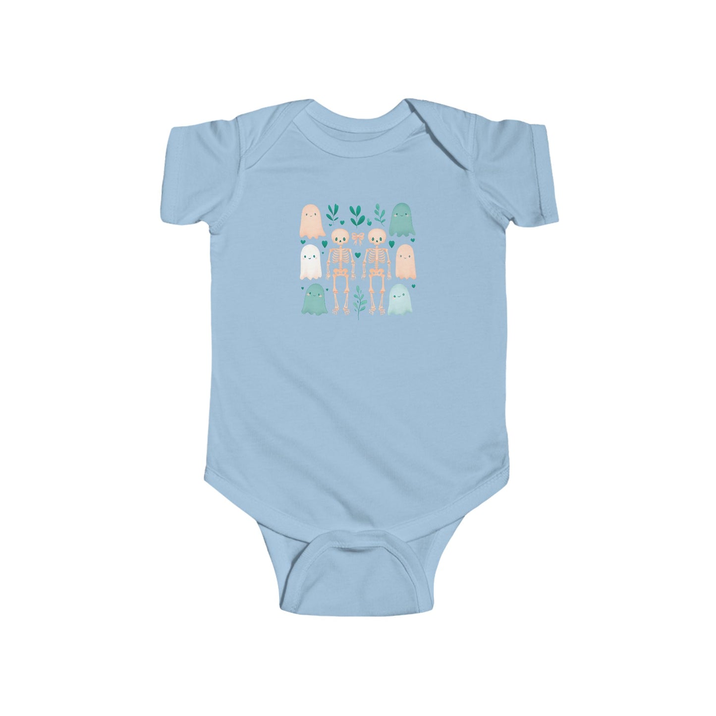 Cute Halloween Ghosts Infant Bodysuit, Baby Shower Gift, Newborn Clothing, Toddler Outfit, Cute Baby Body