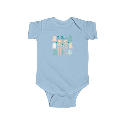 Cute Halloween Ghosts Infant Bodysuit, Baby Shower Gift, Newborn Clothing, Toddler Outfit, Cute Baby Body
