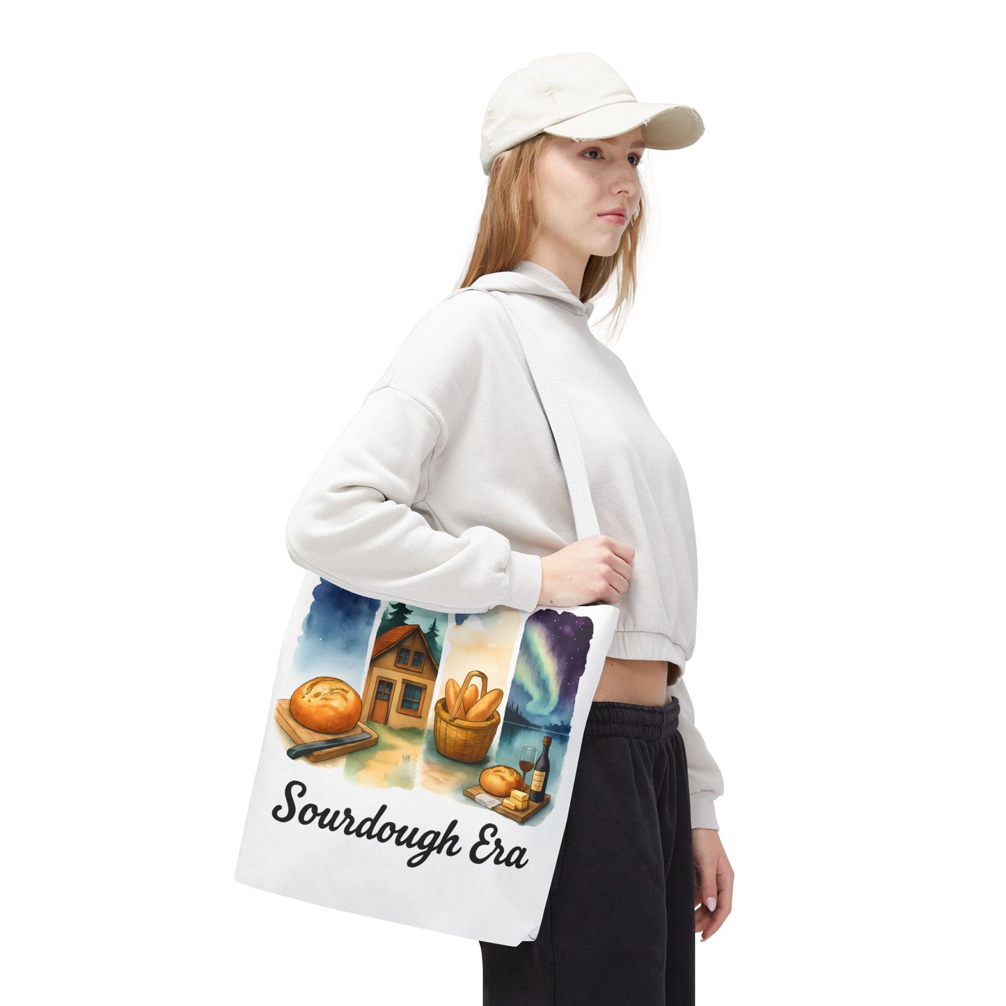 Sourdough Era Tote Bag - Artisan Bread Lovers, Farmers Market, Cooking Enthusiasts, Gift for Bakers, Sourdough Starter, Homestead