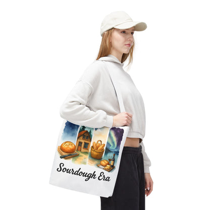 Sourdough Era Tote Bag - Artisan Bread Lovers, Farmers Market, Cooking Enthusiasts, Gift for Bakers, Sourdough Starter, Homestead