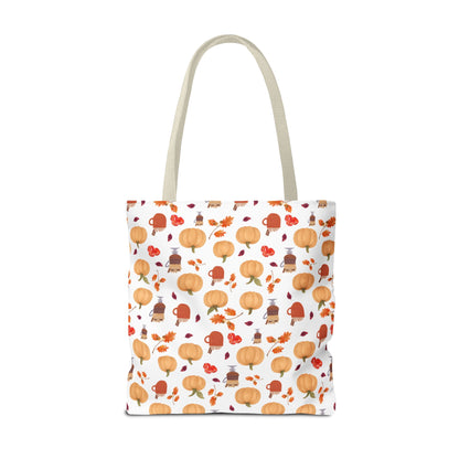 Autumn Harvest Tote Bag, Fall Accessories, Pumpkin Tote, Seasonal Shopping Bag, Thanksgiving Gift, Homestead Tote Bag