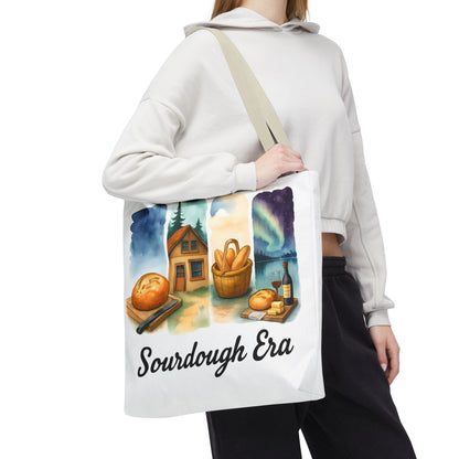 Sourdough Era Tote Bag - Artisan Bread Lovers, Farmers Market, Cooking Enthusiasts, Gift for Bakers, Sourdough Starter, Homestead