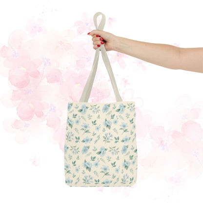 Floral Tote Bag, Stylish Shopper Bag, Reusable Grocery Tote, Floral Print Accessory, Ideal Gift for Her