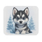 Adorable Husky Puppy Mouse Pad, Cute Desk Accessory, Dog Lover Gift, Home Office Decor, Pet-Themed Gift for Animal Lovers, Christmas Gift