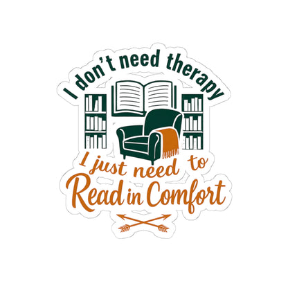 Cozy Reading Kiss-Cut Stickers | Perfect for Book Lovers, Laptops, Journals, Gifts, Home Decor, Funny Stickers