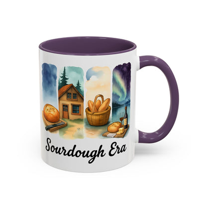 Sourdough Era Coffee Mug, Whimsical Kitchen Decor, Baker Gift, Coffee Lover's Delight, Unique Ceramic Mug, Homestead, Sourdough Starter