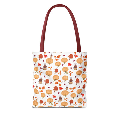 Autumn Harvest Tote Bag, Fall Accessories, Pumpkin Tote, Seasonal Shopping Bag, Thanksgiving Gift, Homestead Tote Bag