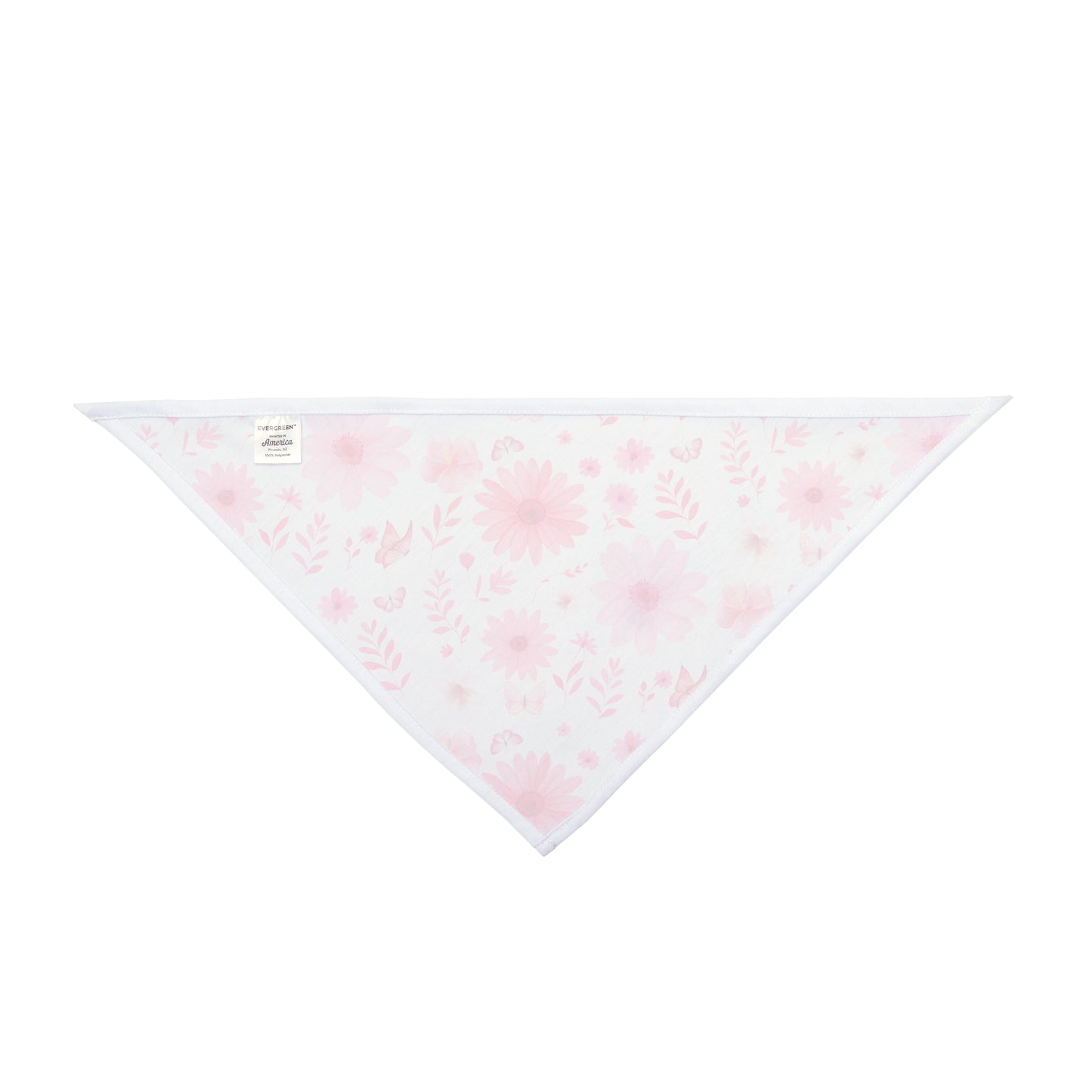 Floral Pet Bandana | Cute Dog Accessory for Spring, Pet Gift, Flower Pattern Dog Scarf, Pet Fashion, Dog Bandana