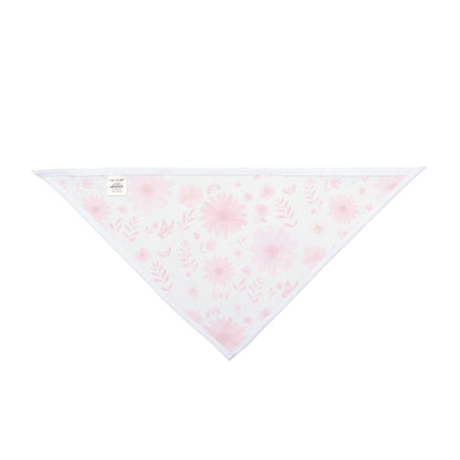Floral Pet Bandana | Cute Dog Accessory for Spring, Pet Gift, Flower Pattern Dog Scarf, Pet Fashion, Dog Bandana