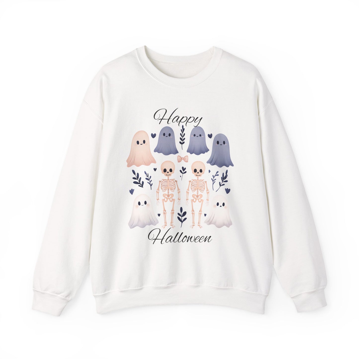 Halloween Crewneck Sweatshirt, Cute and Spooky Sweatshirt, Unisex Fall Apparel, Ghosts & Skeletons Design, Perfect for Halloween [...]