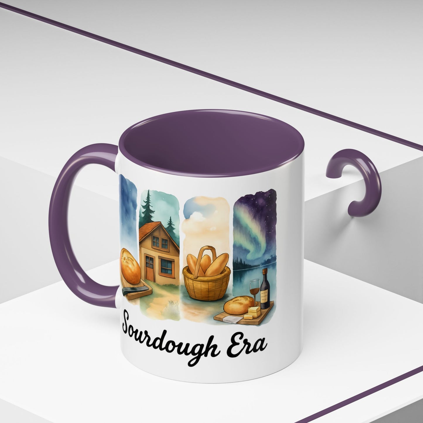 Sourdough Era Coffee Mug, Whimsical Kitchen Decor, Baker Gift, Coffee Lover's Delight, Unique Ceramic Mug, Homestead, Sourdough Starter