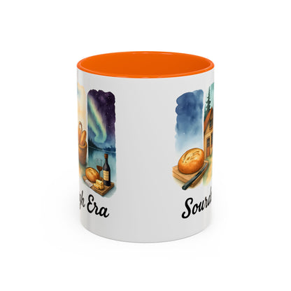Sourdough Era Coffee Mug, Whimsical Kitchen Decor, Baker Gift, Coffee Lover's Delight, Unique Ceramic Mug, Homestead, Sourdough Starter