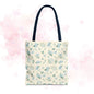 Floral Tote Bag, Stylish Shopper Bag, Reusable Grocery Tote, Floral Print Accessory, Ideal Gift for Her