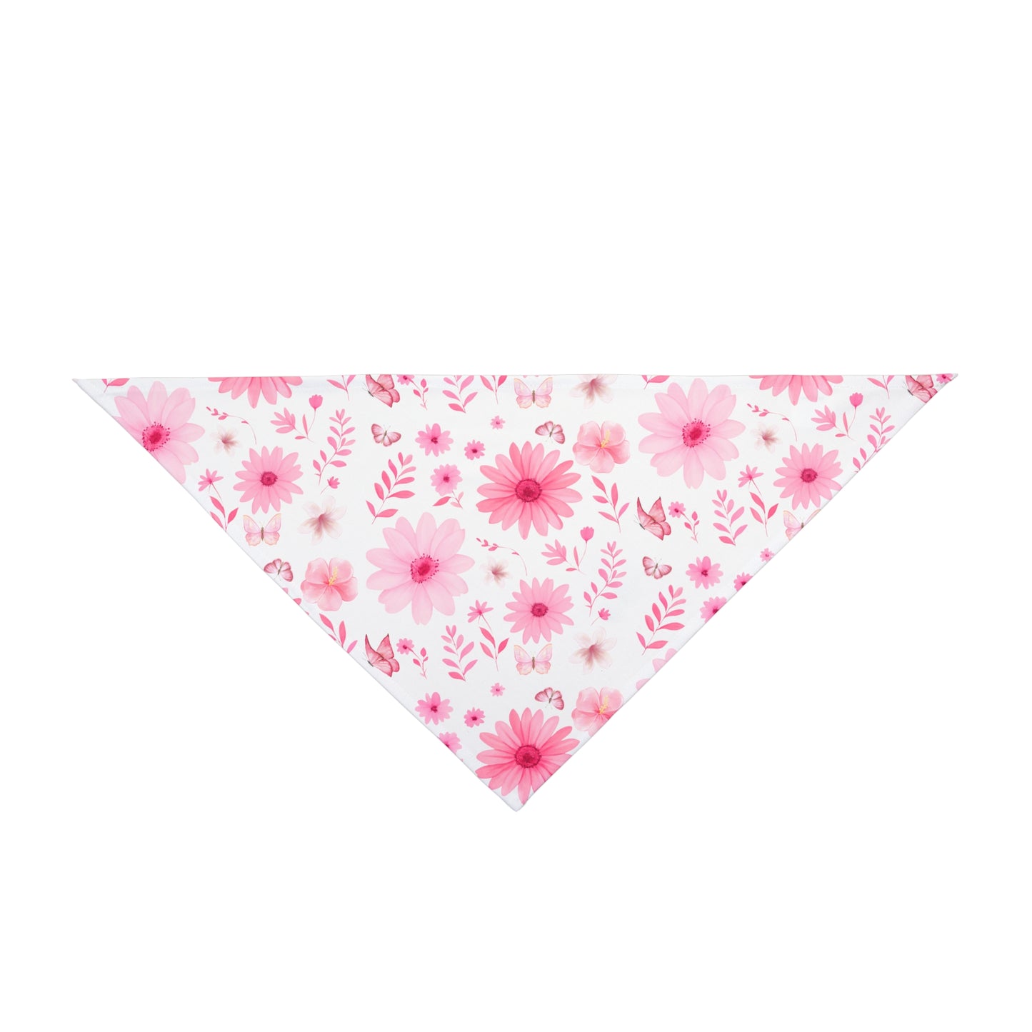 Floral Pet Bandana | Cute Dog Accessory for Spring, Pet Gift, Flower Pattern Dog Scarf, Pet Fashion, Dog Bandana