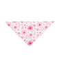 Floral Pet Bandana | Cute Dog Accessory for Spring, Pet Gift, Flower Pattern Dog Scarf, Pet Fashion, Dog Bandana