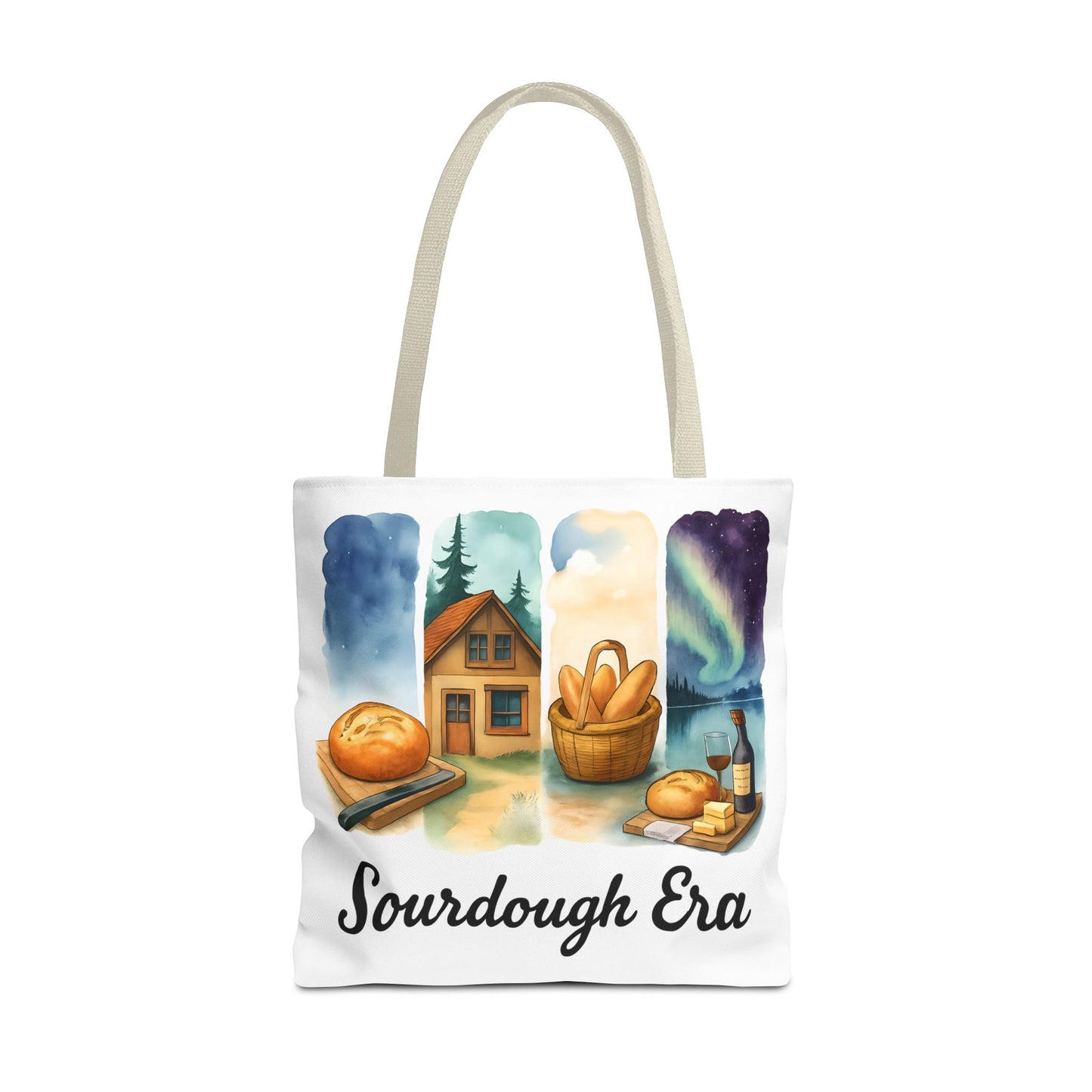 Sourdough Era Tote Bag - Artisan Bread Lovers, Farmers Market, Cooking Enthusiasts, Gift for Bakers, Sourdough Starter, Homestead