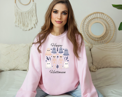 Halloween Crewneck Sweatshirt, Cute and Spooky Sweatshirt, Unisex Fall Apparel, Ghosts & Skeletons Design, Perfect for Halloween [...]
