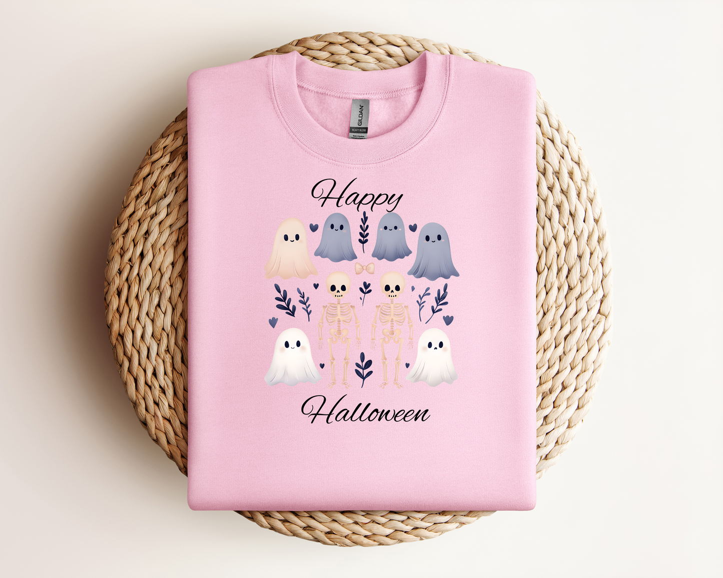 Halloween Crewneck Sweatshirt, Cute and Spooky Sweatshirt, Unisex Fall Apparel, Ghosts & Skeletons Design, Perfect for Halloween [...]
