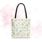 Floral Tote Bag, Stylish Shopper Bag, Reusable Grocery Tote, Floral Print Accessory, Ideal Gift for Her
