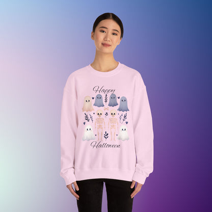 Halloween Crewneck Sweatshirt, Cute and Spooky Sweatshirt, Unisex Fall Apparel, Ghosts & Skeletons Design, Perfect for Halloween [...]