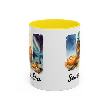 Sourdough Era Coffee Mug, Whimsical Kitchen Decor, Baker Gift, Coffee Lover's Delight, Unique Ceramic Mug, Homestead, Sourdough Starter