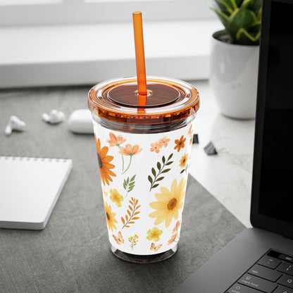 Floral Tumbler