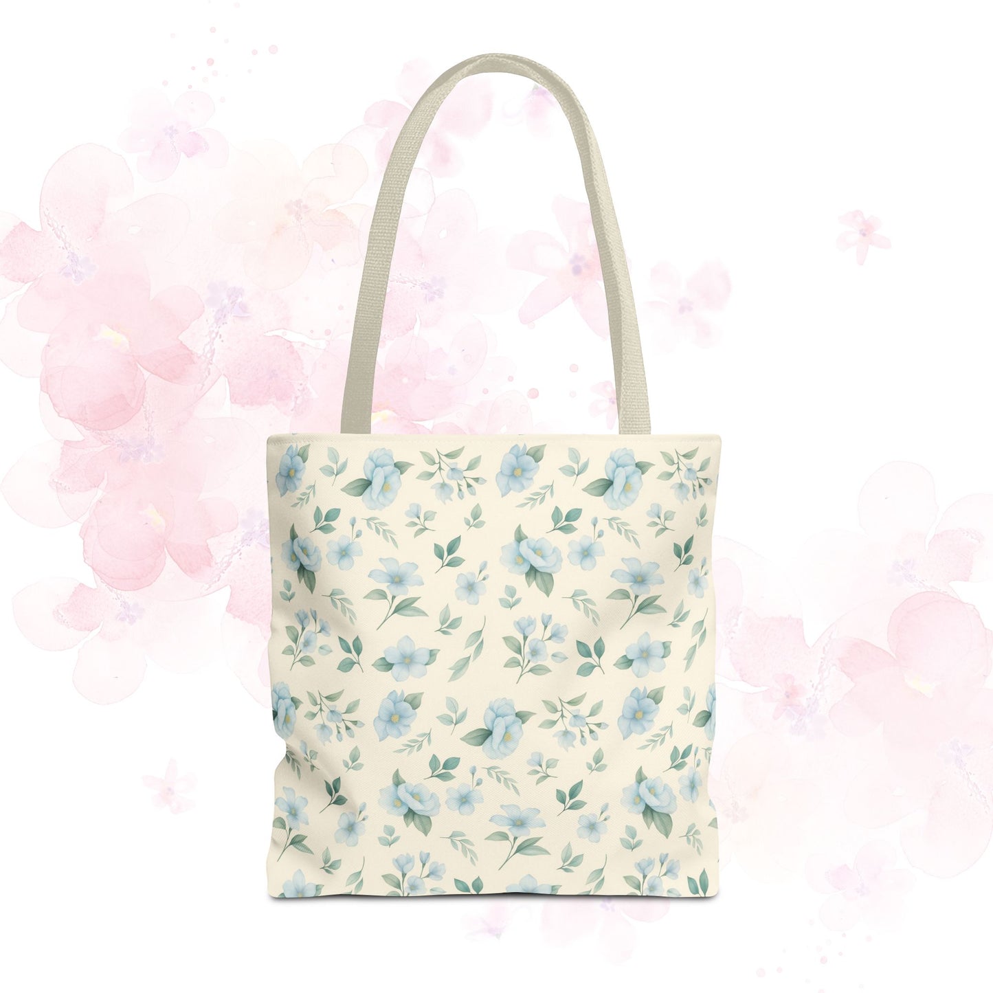 Floral Tote Bag, Stylish Shopper Bag, Reusable Grocery Tote, Floral Print Accessory, Ideal Gift for Her