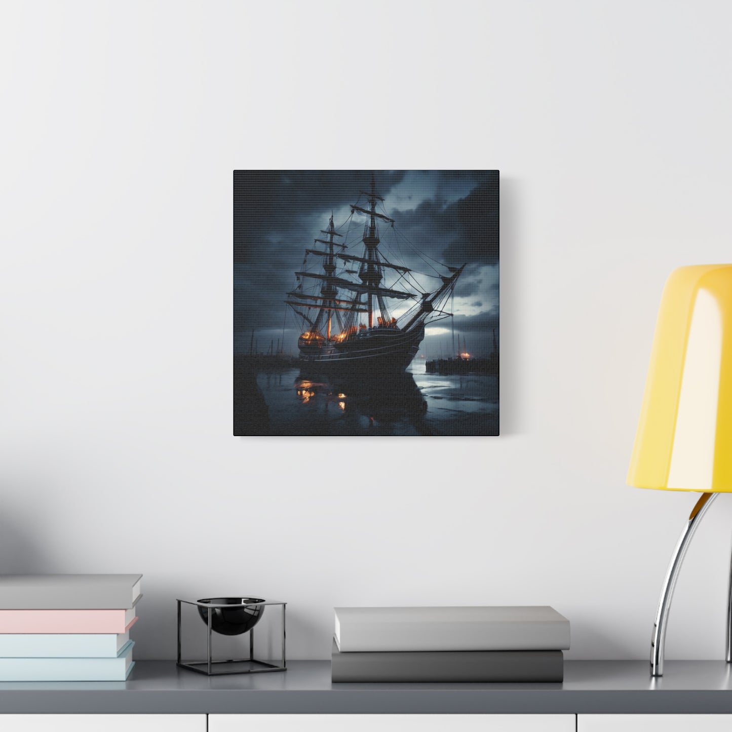 Nautical Canvas Art, Maritime Wall Decor, Boat Lover Gift, Coastal Home Decoration, Unique Gift for Ocean Enthusiasts