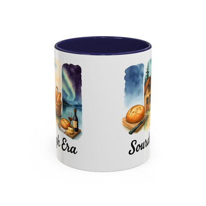 Sourdough Era Coffee Mug, Whimsical Kitchen Decor, Baker Gift, Coffee Lover's Delight, Unique Ceramic Mug, Homestead, Sourdough Starter