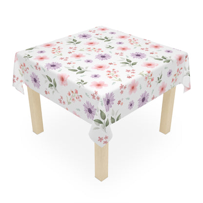Floral Tablecloth Decor - Elegant Dining Essential for Parties, Picnics, Weddings, Home Decor, Table Covering