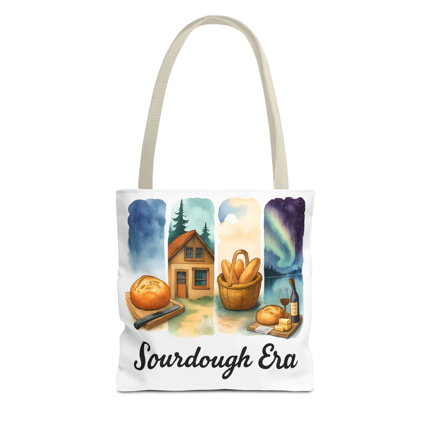 Sourdough Era Tote Bag - Artisan Bread Lovers, Farmers Market, Cooking Enthusiasts, Gift for Bakers, Sourdough Starter, Homestead