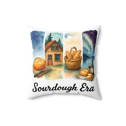 Sourdough Era Pillow, Cozy Home Decor, Bread Lover Gift, Farmhouse Accent, Kitchen Decoration. Homestead Gift,